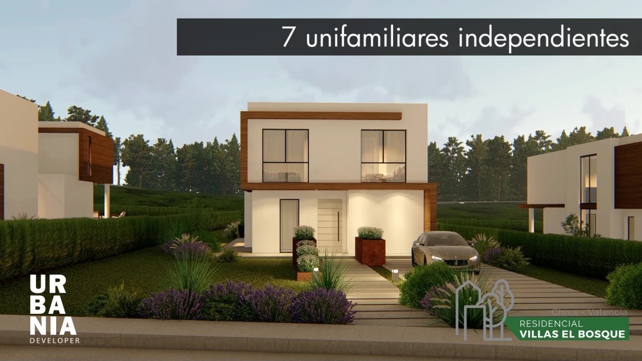 Presentación RESIDENCIAL VILLAS EL BOSQUE en Chiva, Valencia, by URBANIA DEVELOPER