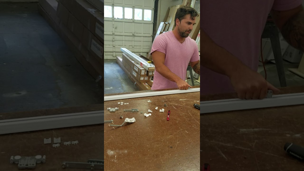 How to re-belt motorized drapery track