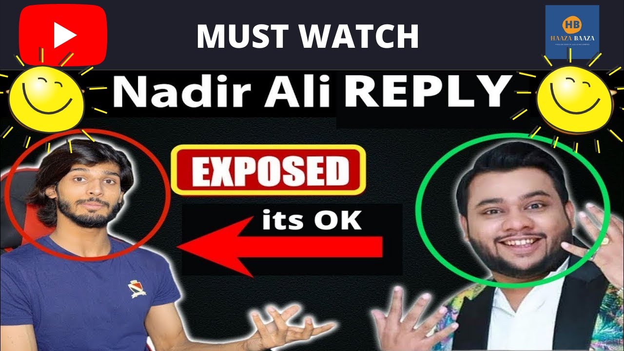 Nadir Ali reply to Shahmeer || p4 pakao || Shahmeer Abbas Shah