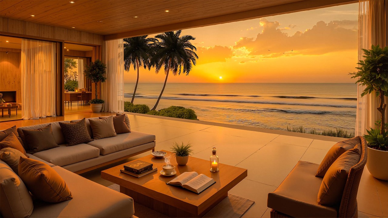 Smooth Bossa Nova for a Relaxing Weekend – Peaceful Seaside to Relieve Stress and Lift Your Mood