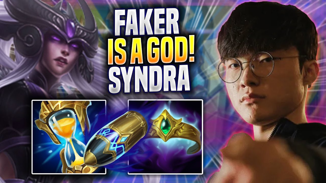 FAKER IS A GOD WITH SYNDRA! - T1 Faker Plays Syndra MID vs Katarina! | Preseason 2023