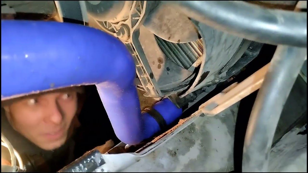 Шевроле Нива - замена патрубков системы охлаждения