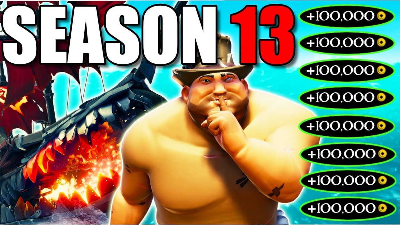 Stealing EXPLOITED Stacks for MILLIONS (Sea of Thieves Season 13)