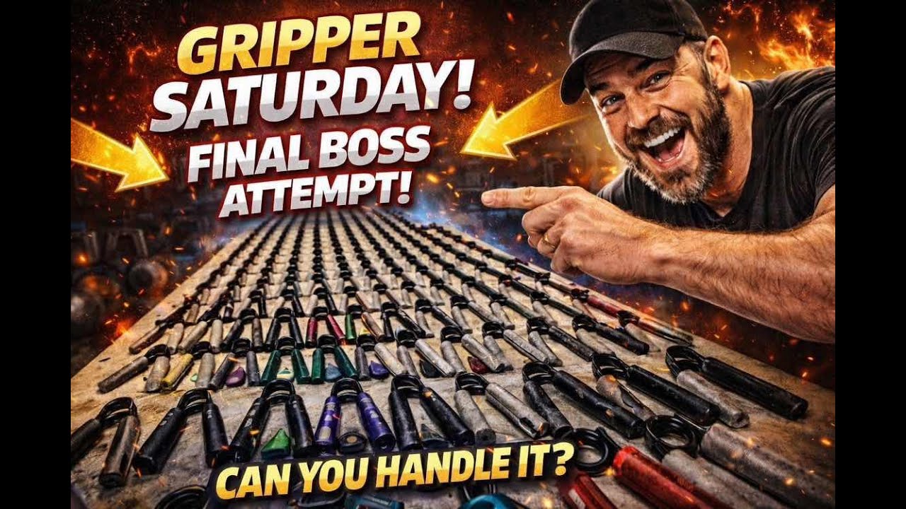 Gripper day and Massive chats | Can I rep the Captains of Crush #2.5