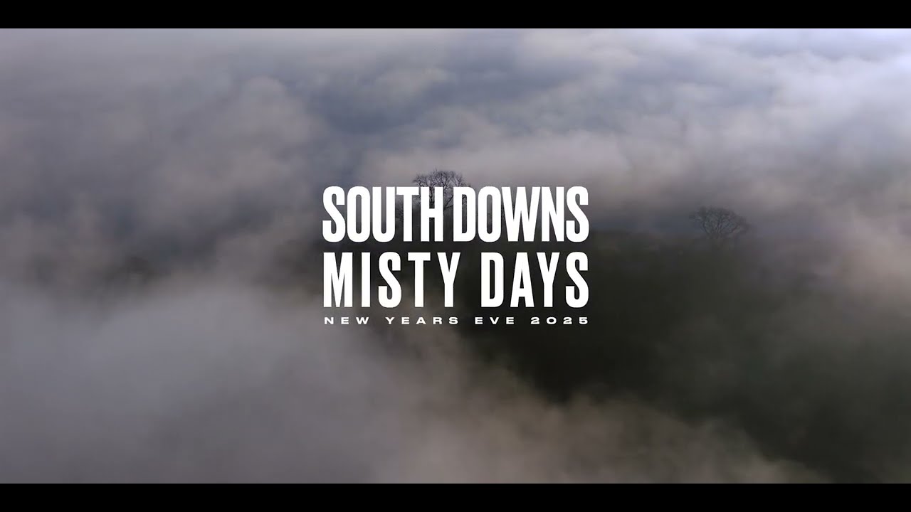 The Southdown on Misty Morning on New Years Eve 2025