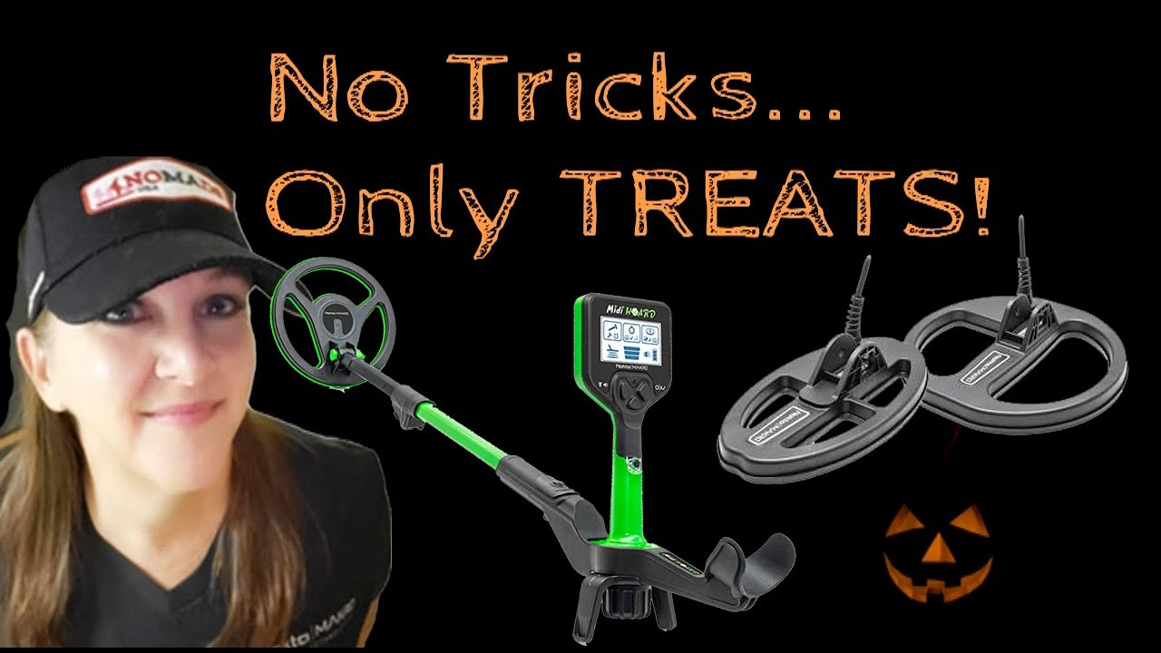 No Tricks Only Treats from Siren Kimmie | Nokta Makro Mini Hoard Midi Hoard Simplex SP24 + SP22 Coil