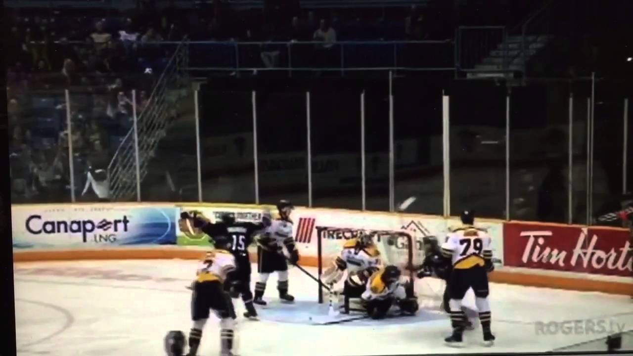 2016 QMJHL Playoffs - Matthew Highmore No Goal