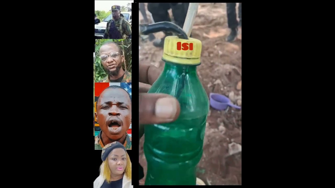 Ijele в лагере IPOB ESN, Gentle de y@h0o, макияж Angel в штате Имо.