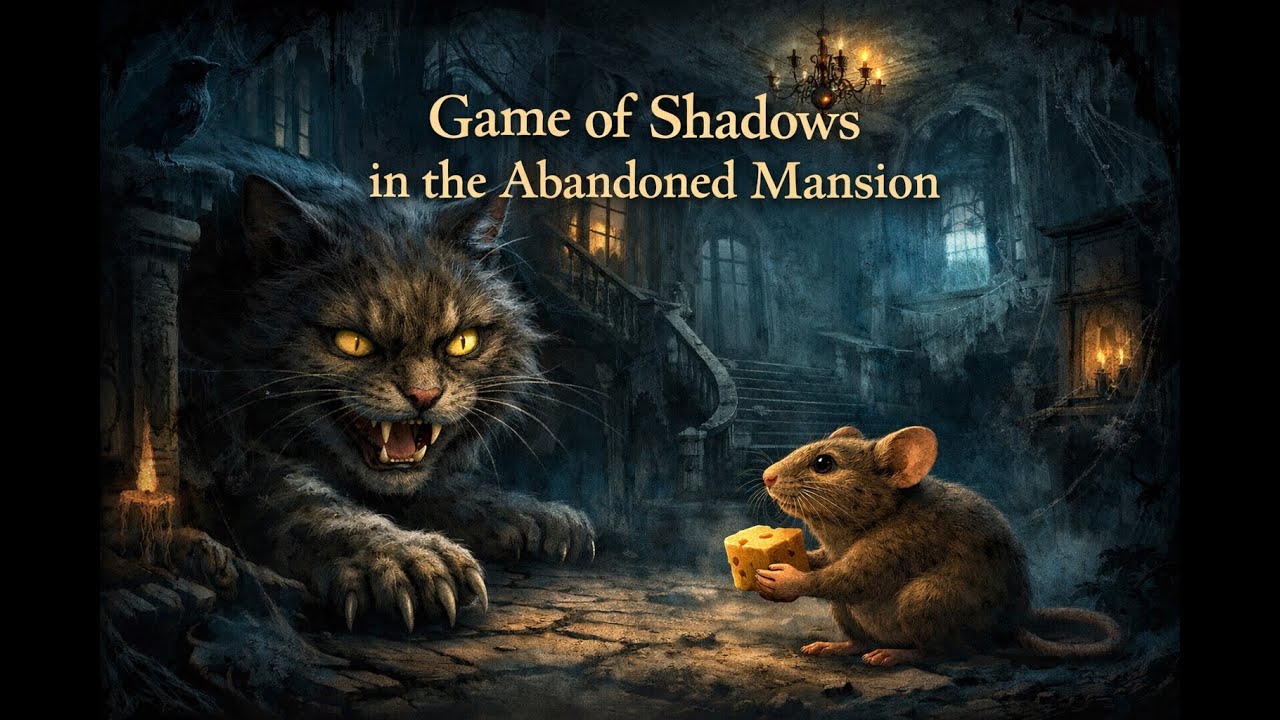 🎭 Игра теней в заброшенном особняке | Моральная история о доверии и обмане