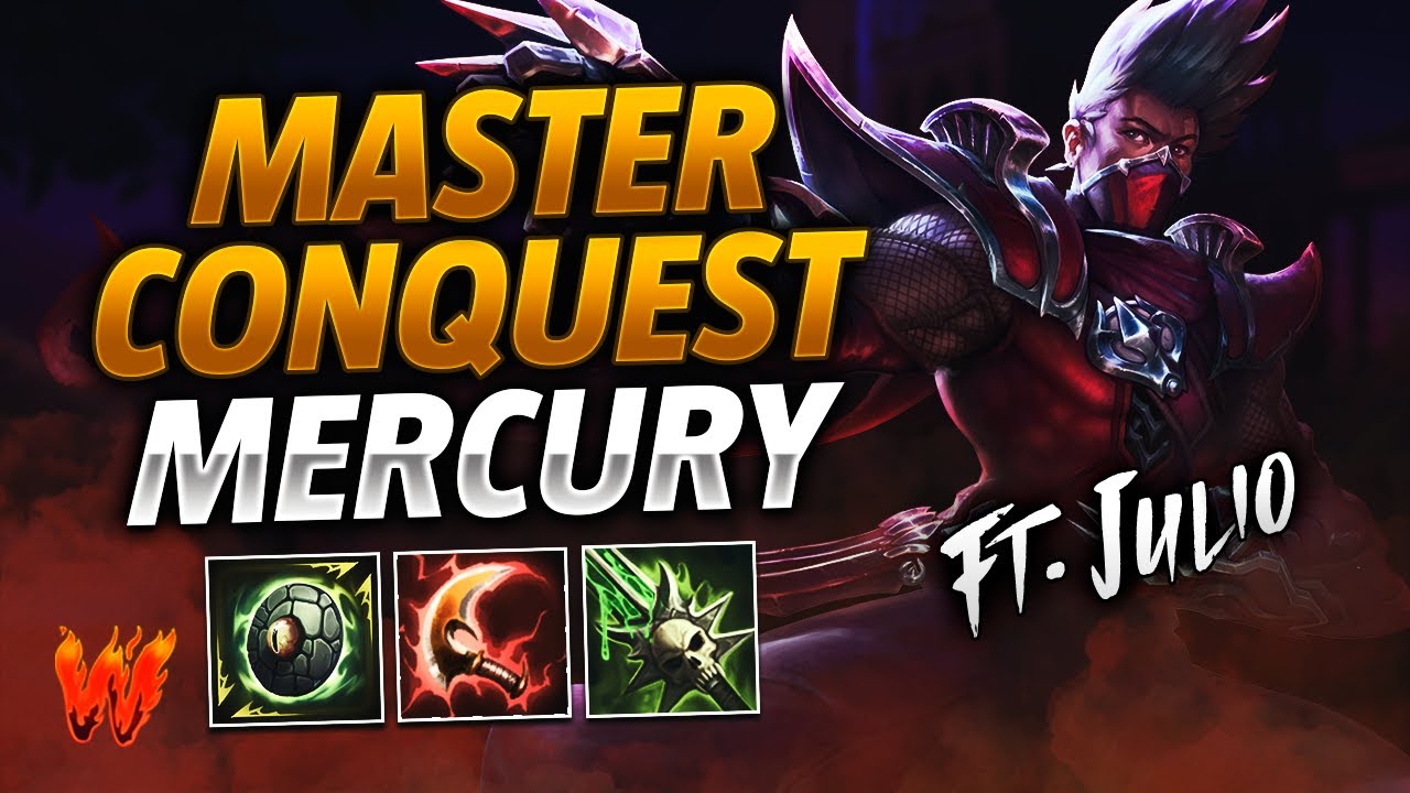 MERCURY, SE CONFIA EN EL LATE SIEMPRE ft. Julio- Warchi - Smite Master Conquest