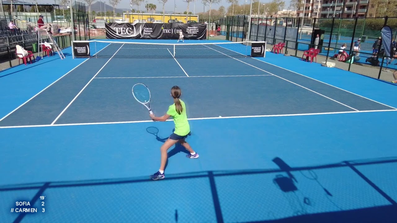 31.03.2023. TORNEO NACIONAL III TEC CUP BARCELONA SUB 12 HIGHLIGHTS  SOFIA VS CARMEN