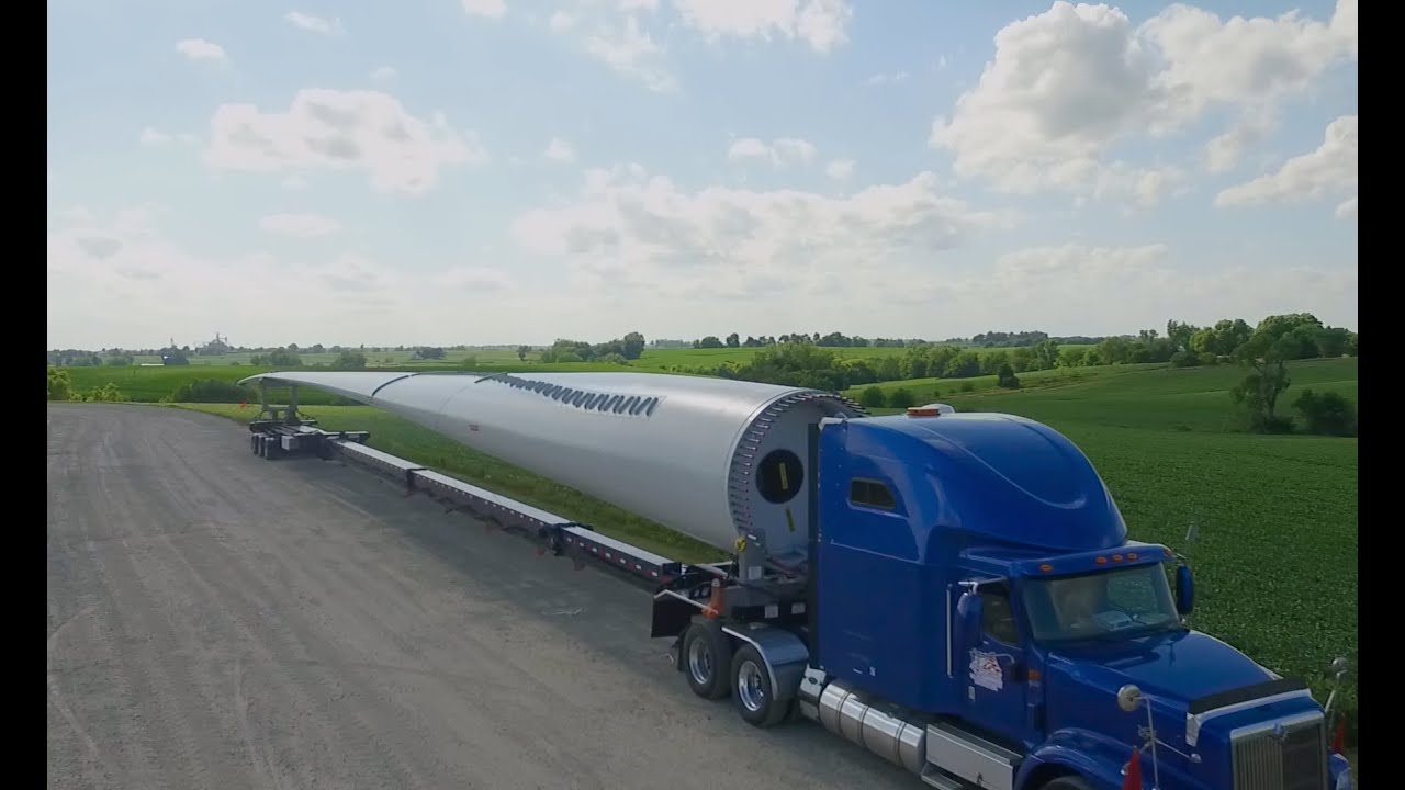 XL BladeMate: Hauling Wind Turbine Blades