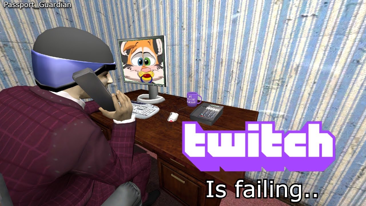 A diaper furry was on the twitch frontpage (Seriously)
