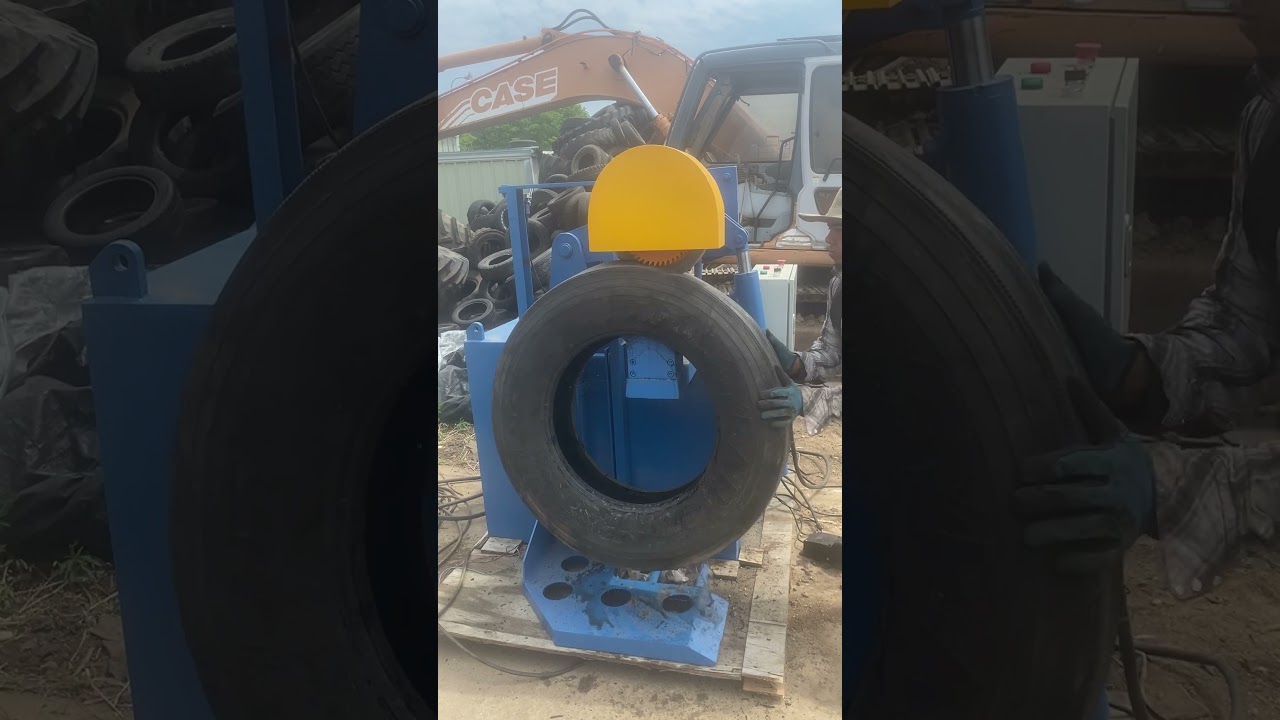 YunTong Tire Splitter Cutting Truck Tires In Half