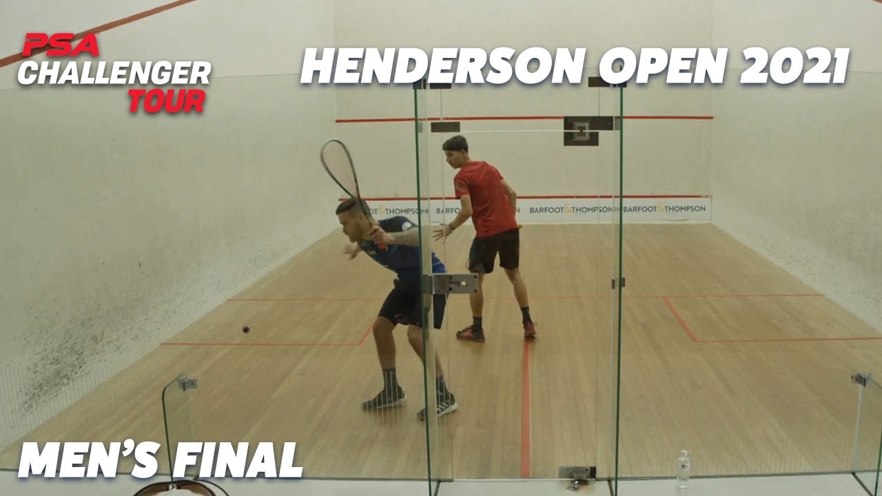 Henderson Rochelle Hobbs Squash Open 2021 - Men's Final