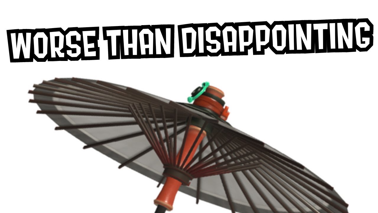 The Recycled Brella 24 mk I is a HUGE disappointment