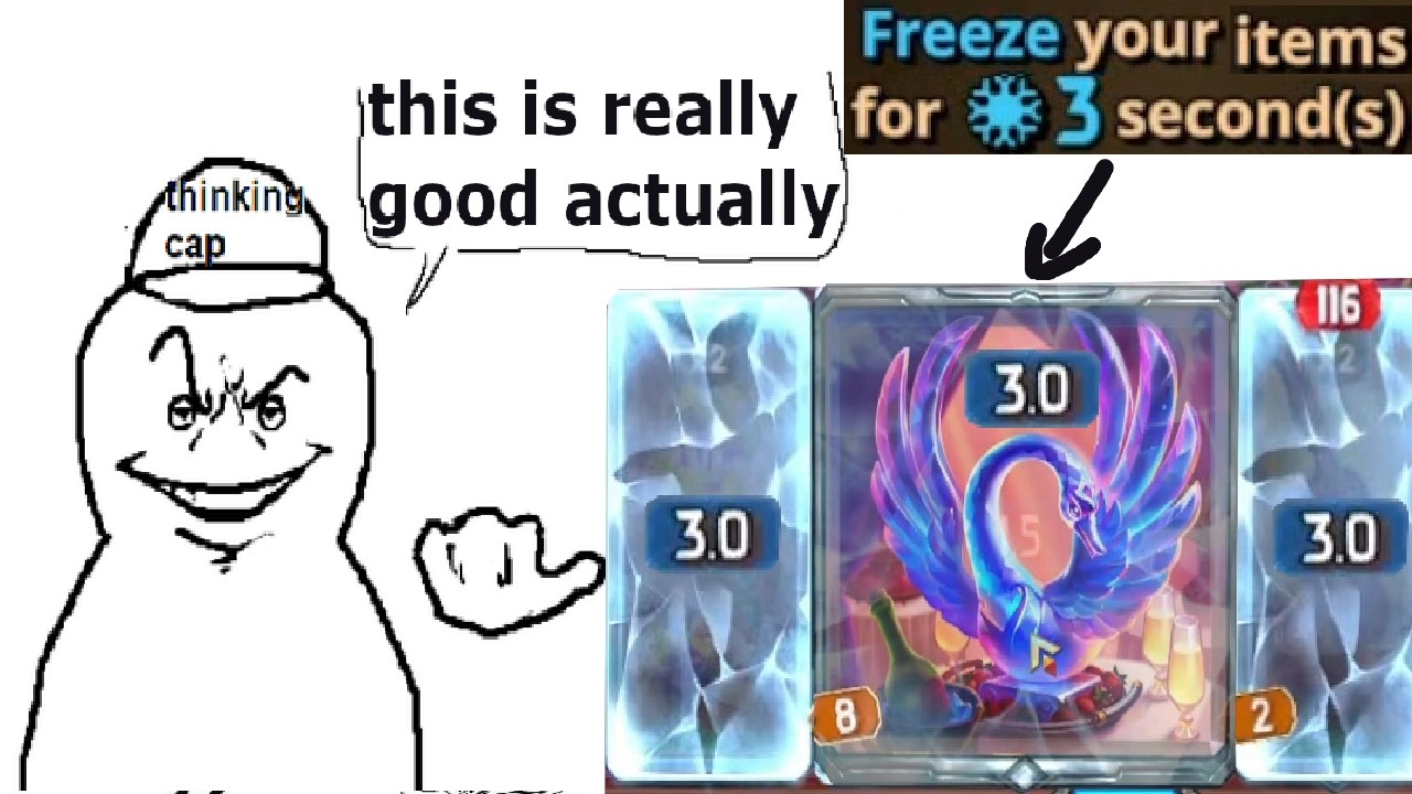 (The Bazaar) Self-Freeze Is In, Self-Slow Is Soooooo Last Season