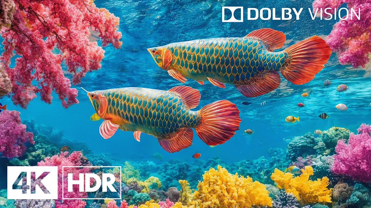 Впечатляющие морские обитатели в формате 4K HDR | Dolby Vision™