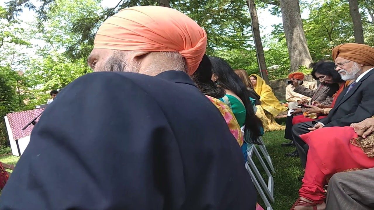 Vaisakhi celebration at the Ambassador Navtej Sarna's house. Part 1. May 12,2018
