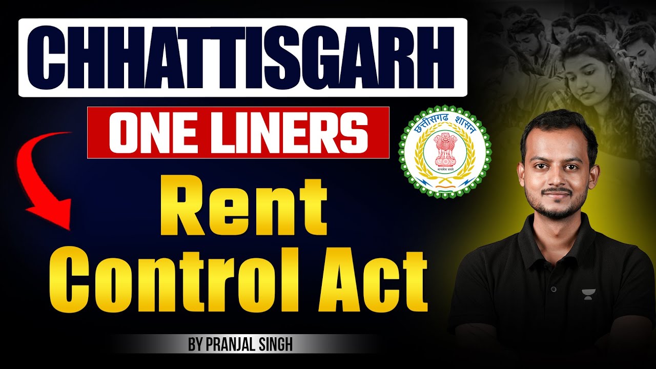 🔥One Liners: Chhattisgarh Judiciary Prelims | CG Civil Judge 2025 | Pranjal Singh