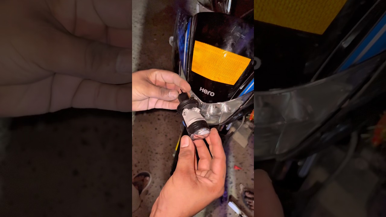 Best LED headlight for bike😱universal headlight led #shorts