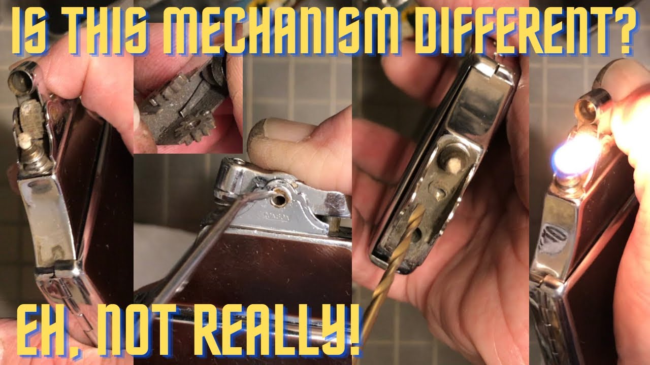 How To Repair A Vintage Ronson Mastercase That Will Not Spark(Or Let's Clear The Flint Tube!😜)