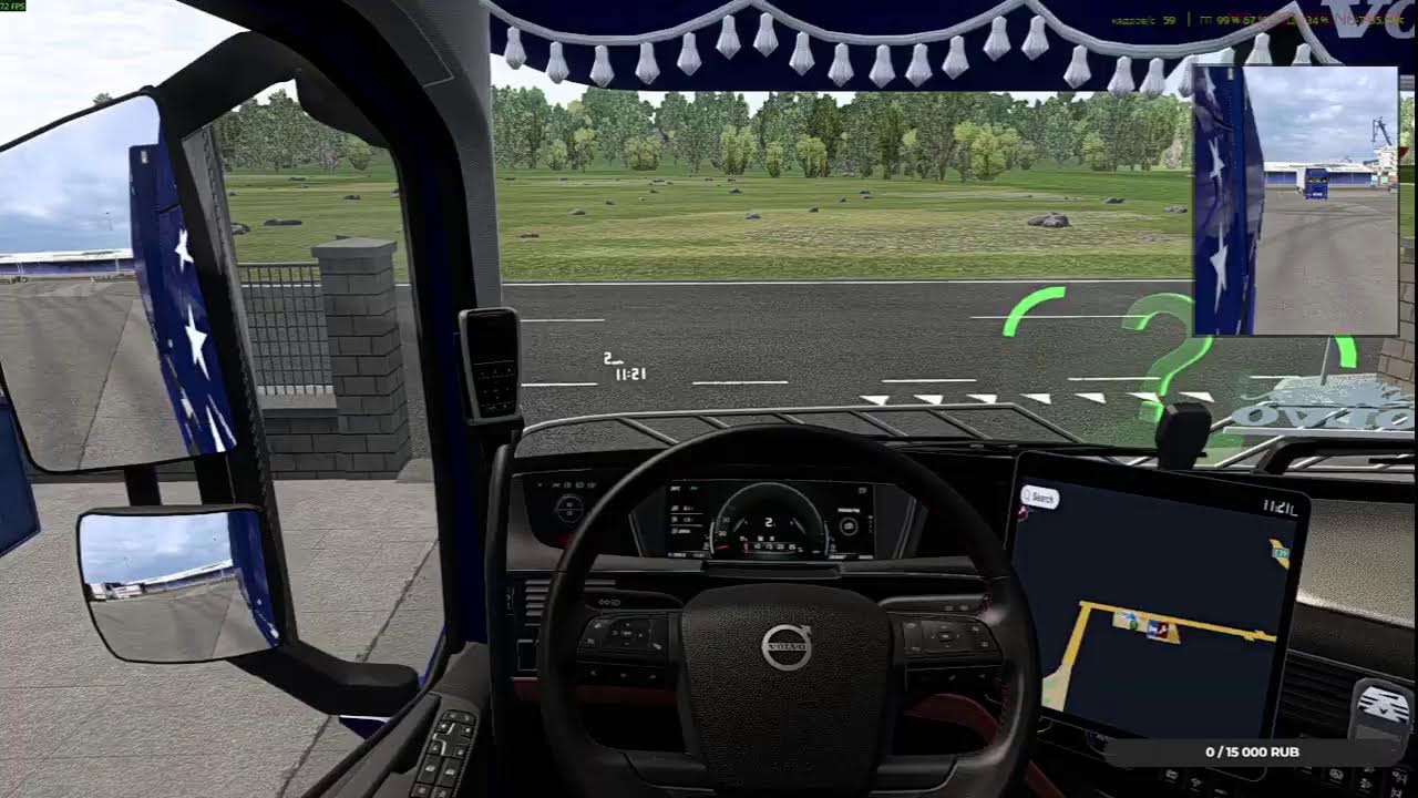 Euro Truck Simulator 2 MP Выполняем заказы компании.