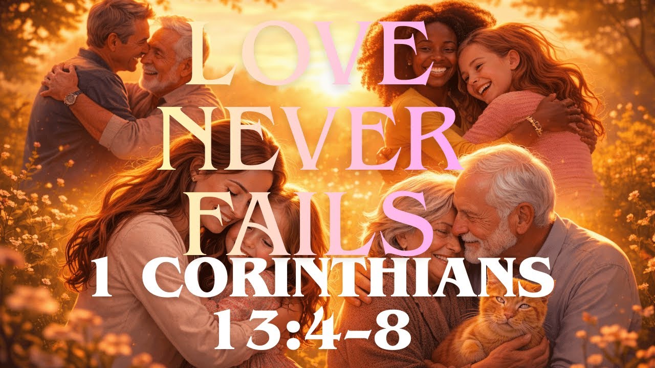 LOVE NEVER FAILS •  1 Corinthians 13:4–8
