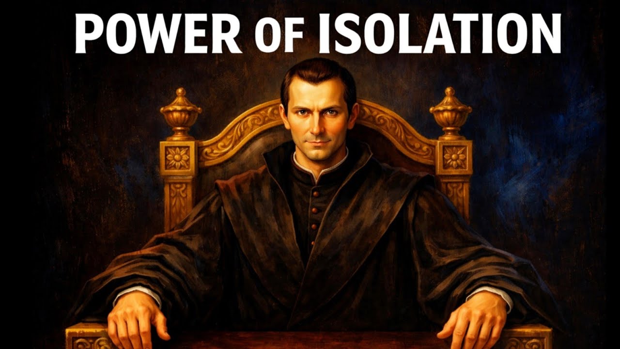 When Isolation Becomes Your Greatest Weapon – Machiavelli’s Dark Truth