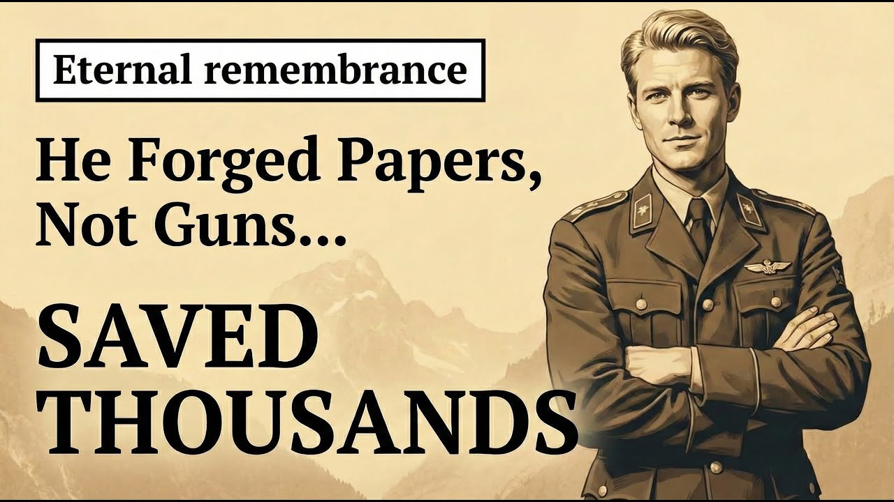 He Forged Papers, Not Guns — And Saved Thousands From the Camps