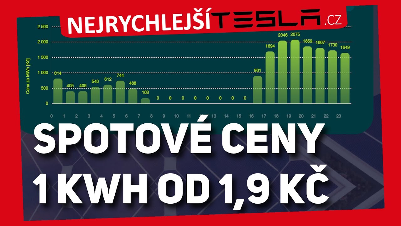 Spotové ceny - cesta jak nabíjet za halíře | Jak být na spotu bez FVE? | 4K