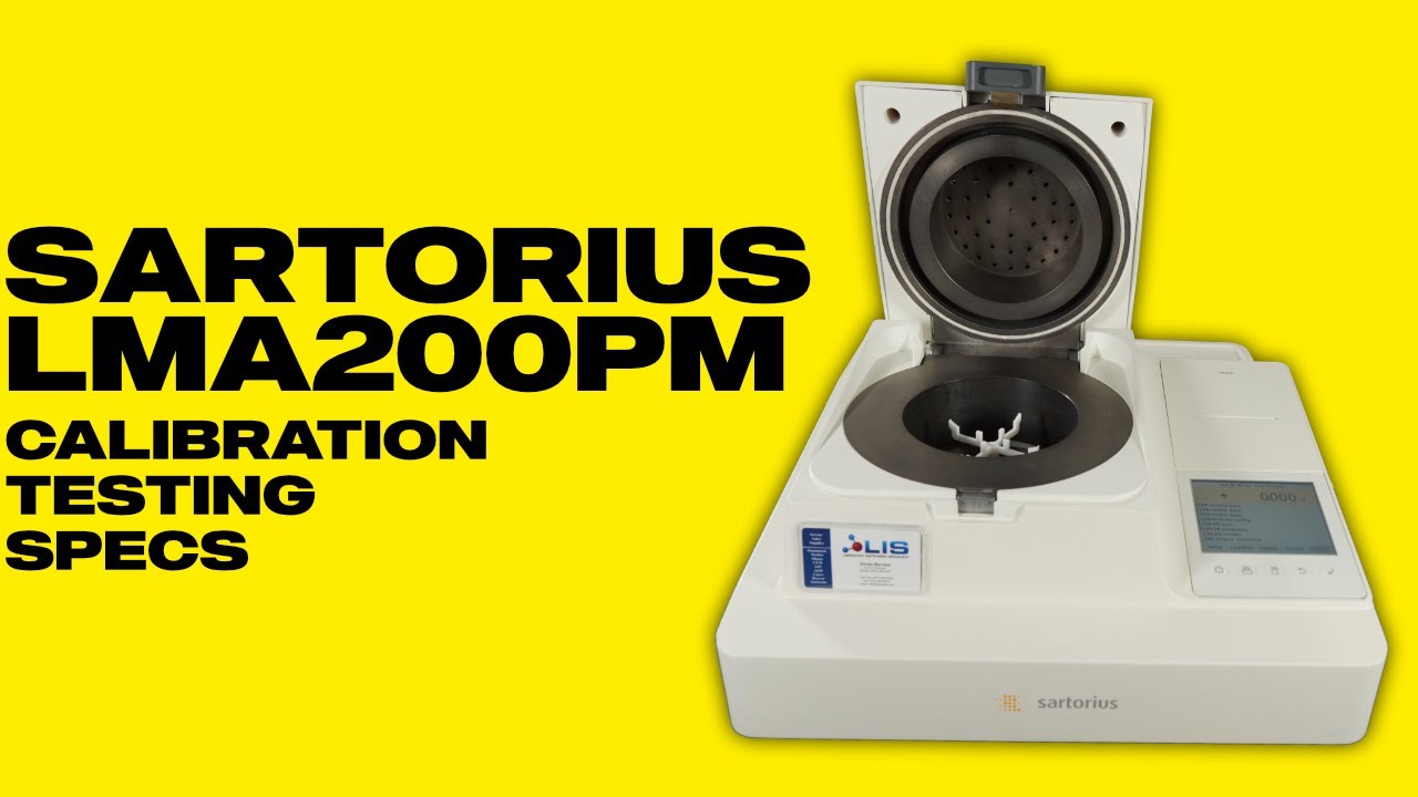 Sartorius LMA200PM Microwave Moisture Analyzer