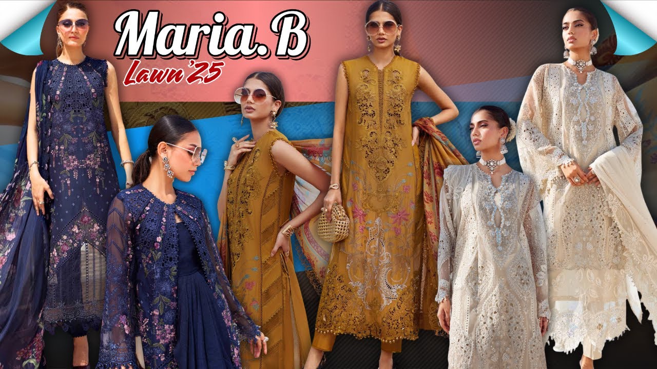 Maria B - Luxury Lawn 2025 ♥️| Designer Lawn Suits 💯| Affordable Price | Hit Design | Top Quality