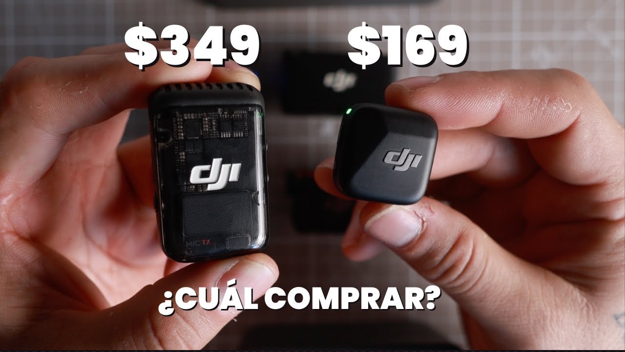 DJI mic mini vs mic 2 - ¿cuál COMPRAR?