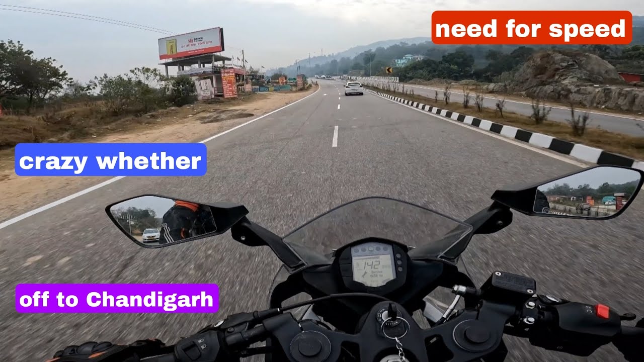 Off to Chandigarh | need for speed | @paaras_banyal 