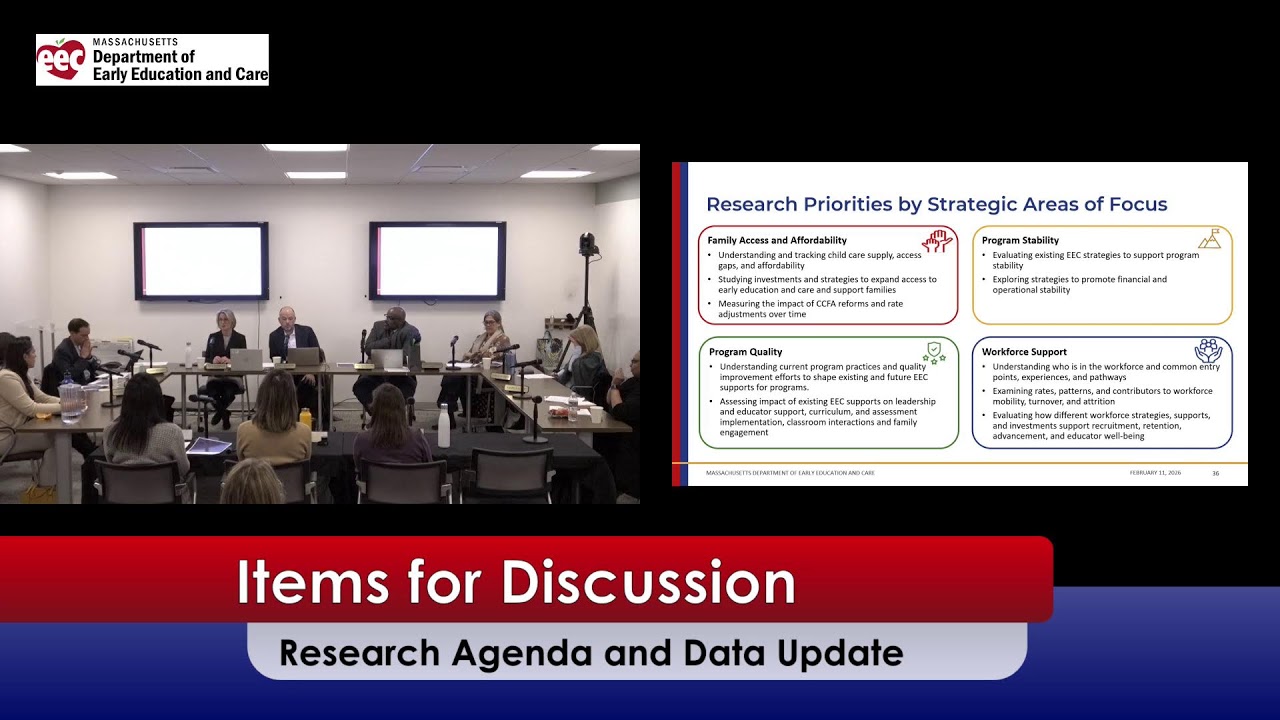 Board of Early Education and Care -  February 11, 2026