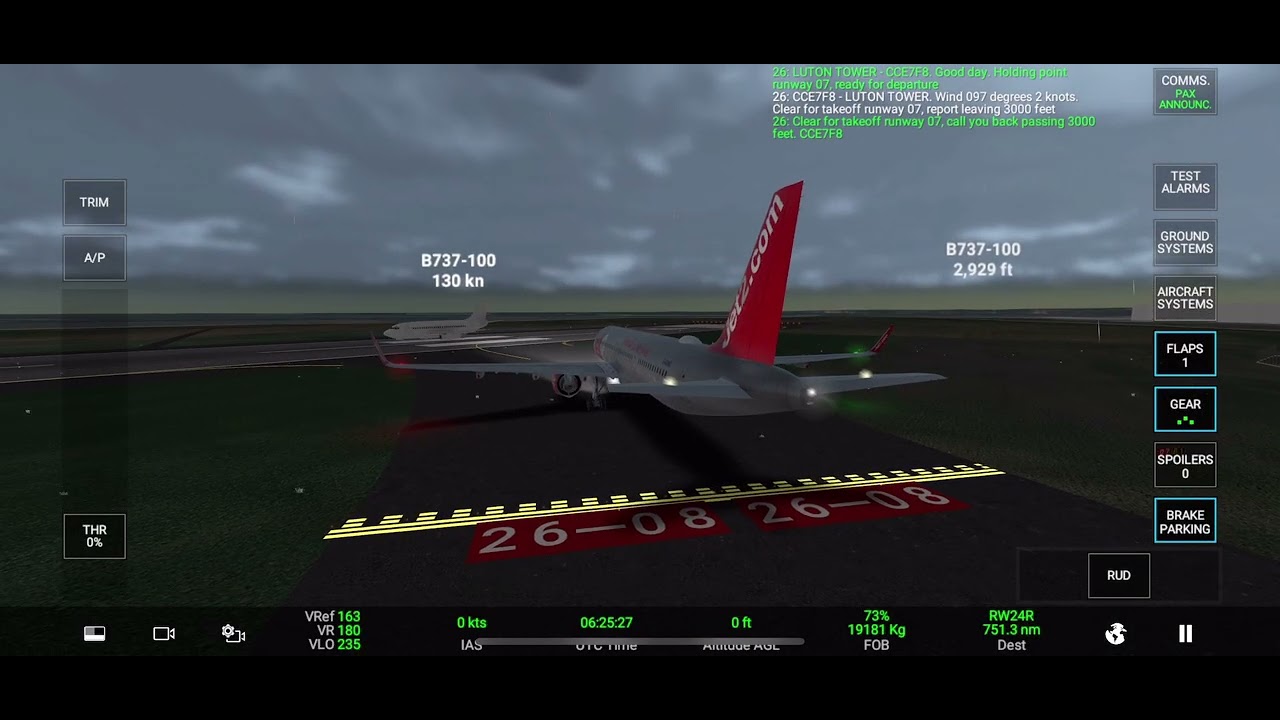 A321 Jet2 London stansted - Mallorca