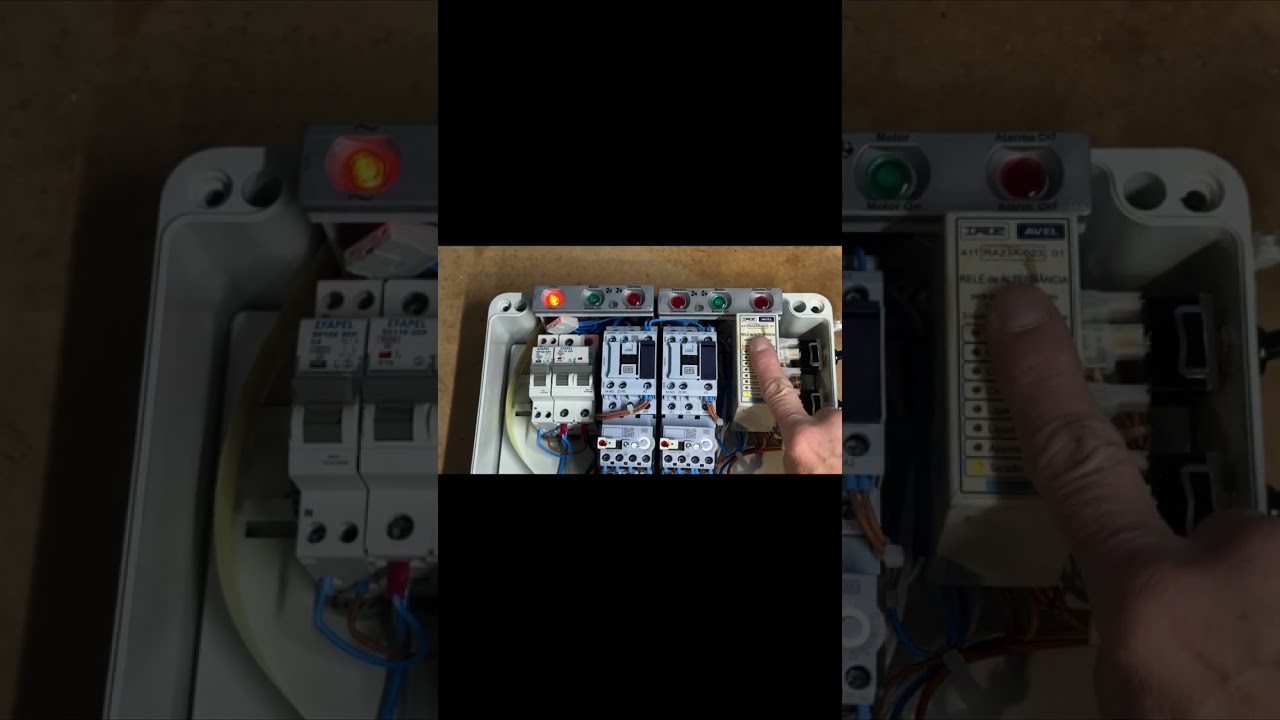 Substituição relé alternância RA23 - RA25  - RA25 vs RA23 – Como substituir sem erros (com 4 boias)