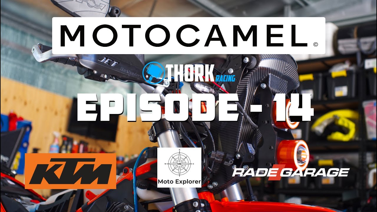 Эпизод 14. KTM 690 Rade Garage Tower & Thork Racing DMD2 T655 Navigation Phone. Часть II.