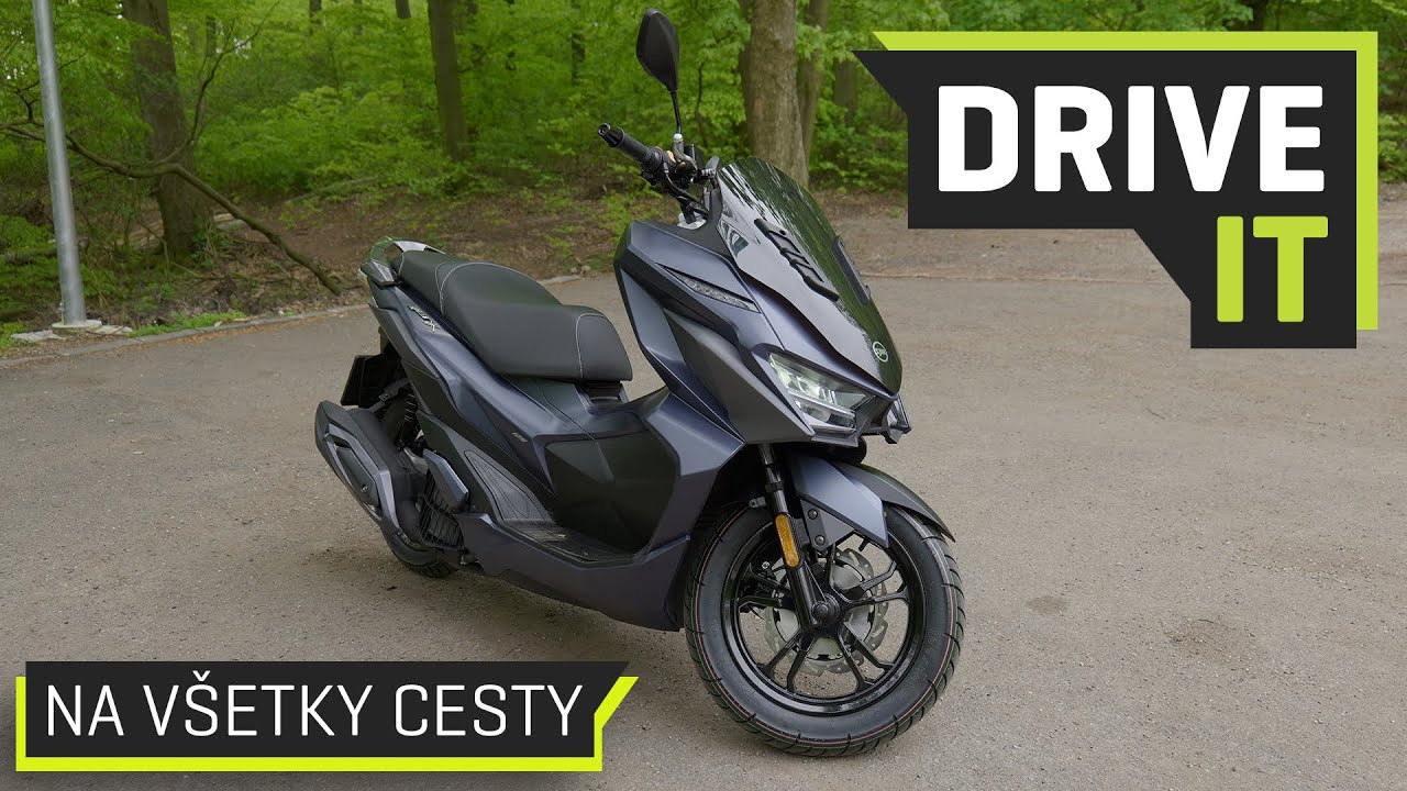 Skúter SYM Active Jet X 125I ABS: dobre vybavený skúter so zaujímavou cenou