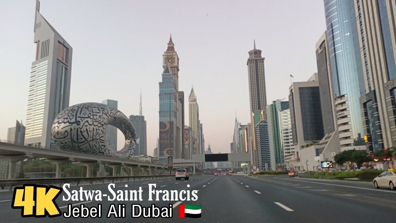 4k l Sunrise Driving