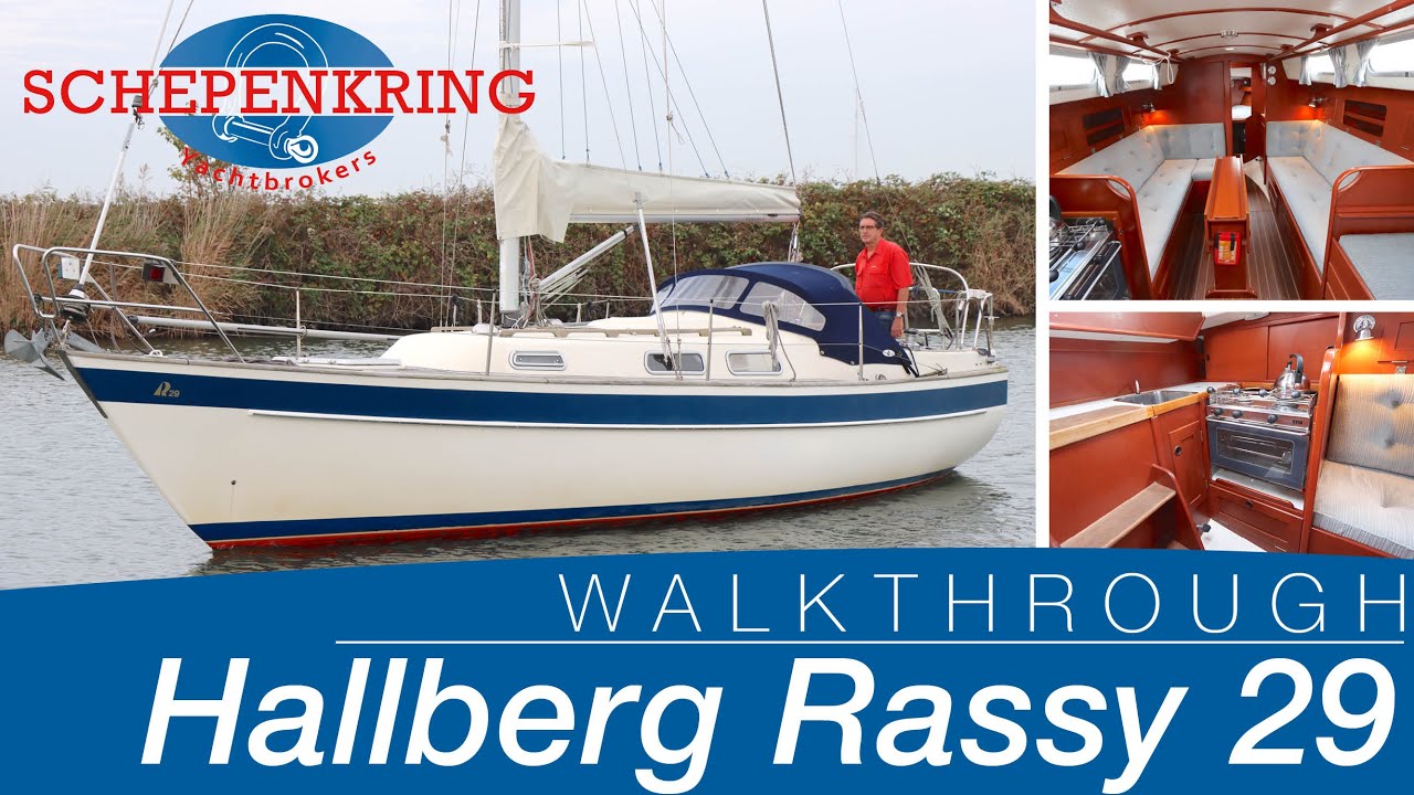 Hallberg Rassy 29 for sale | Yacht Walkthrough | @ Schepenkring Lelystad | 4K