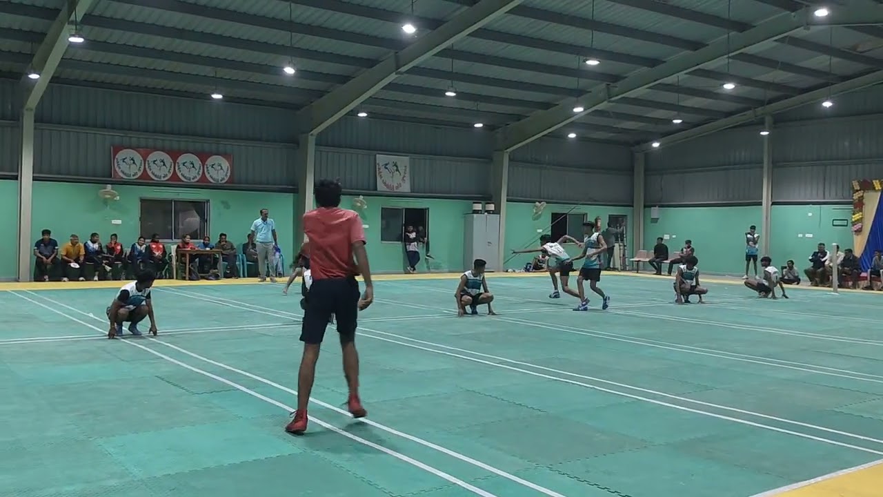 Kho kho tim rajkot city atek vs surender difens jon level bhari takar limdi