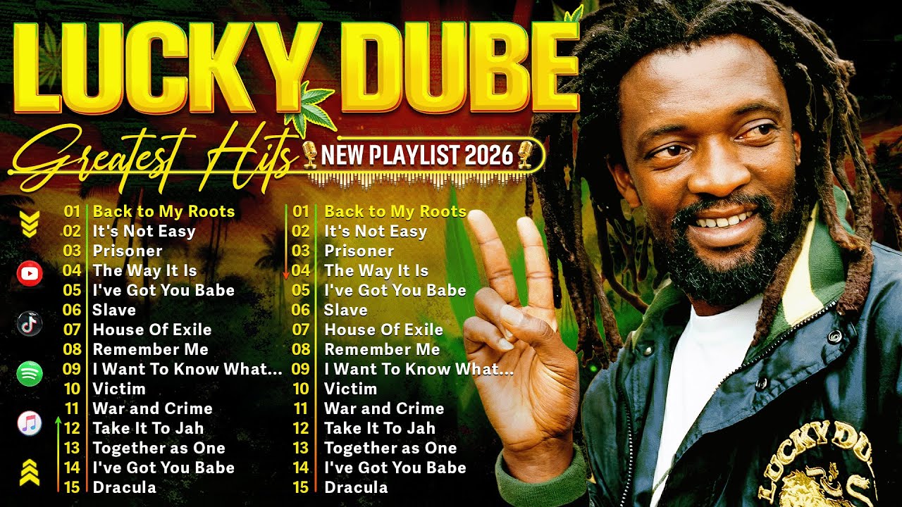The Best Songs Of Lucky Dube Playlist 2026 - Lucky Dube Full Playlist 2026 #reggae #luckydube
