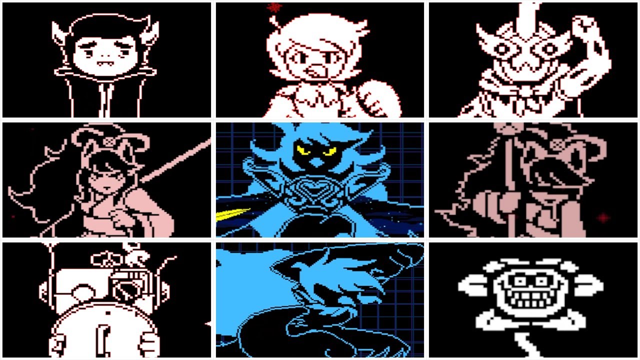 Undertale Yellow All Bosses Genocide Route