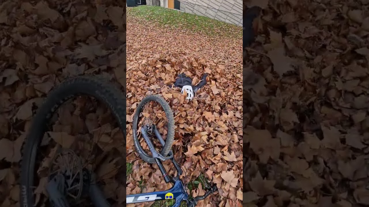 Salto par dessus mon guidon 🥵