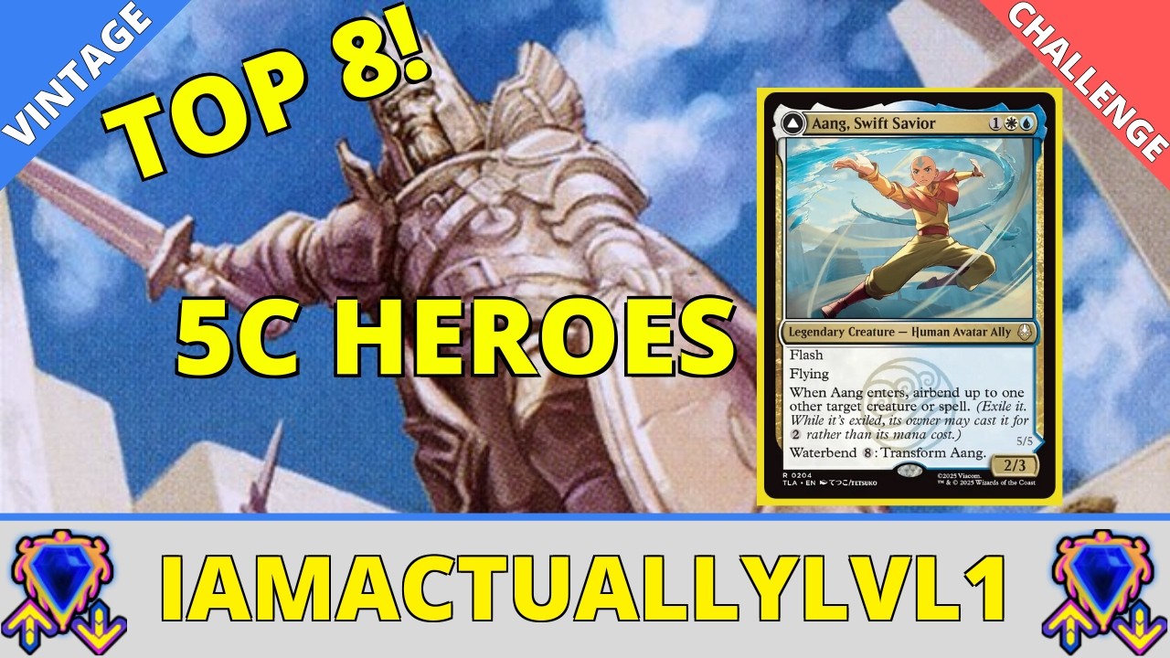 NEW 5 Color Legendary Aggro Deck instantly Top 8s!