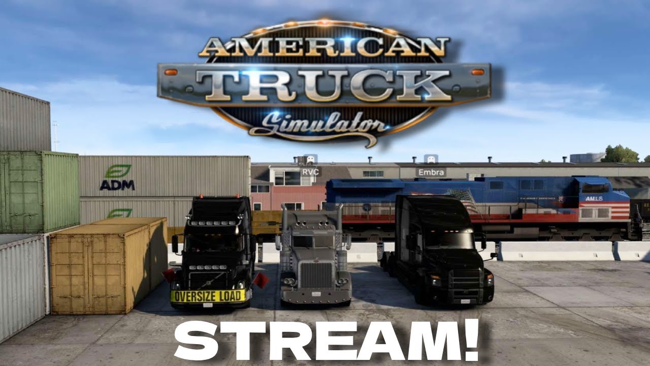 American Truck Simulator Online Convoy (Live Voice Chat)