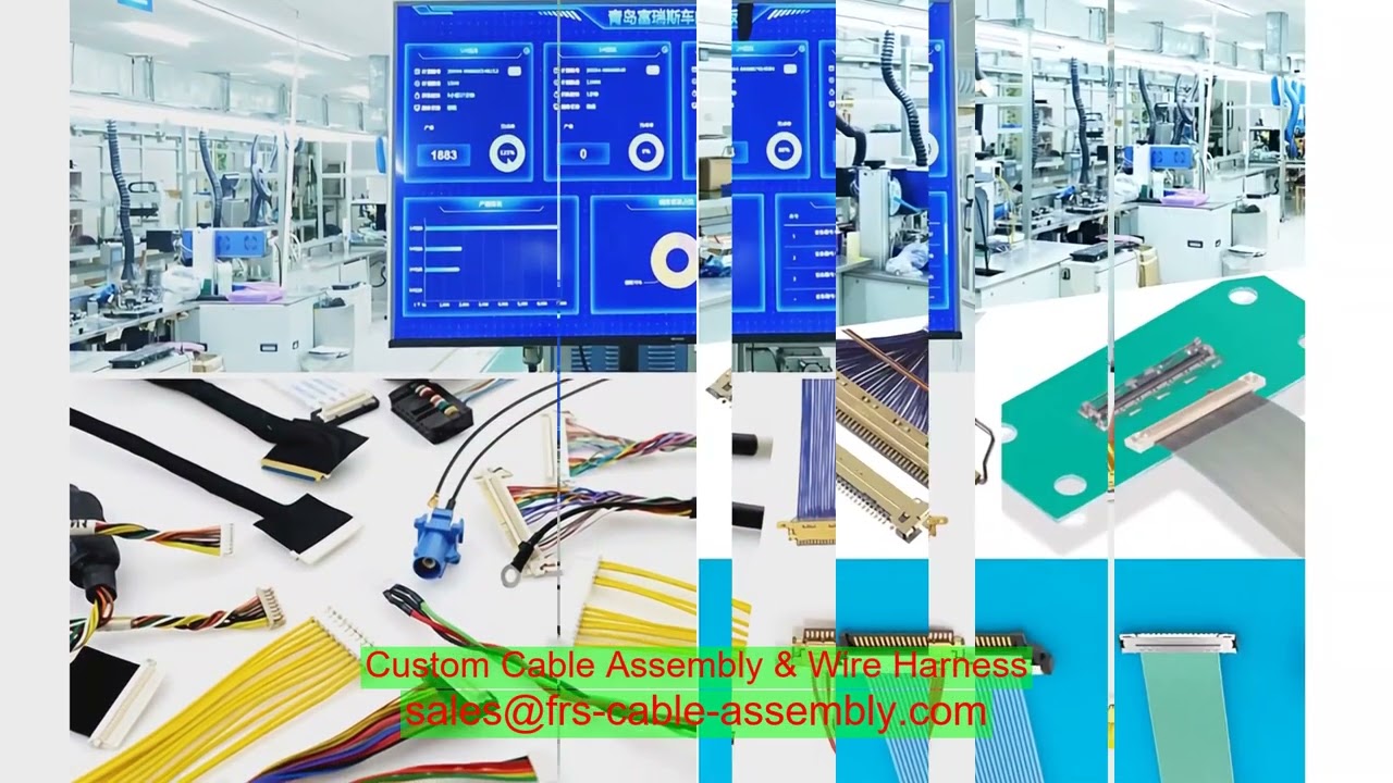 H13 Connector Wire Harness Dynamic Cabin Comfort Balancer Cable Assemblies