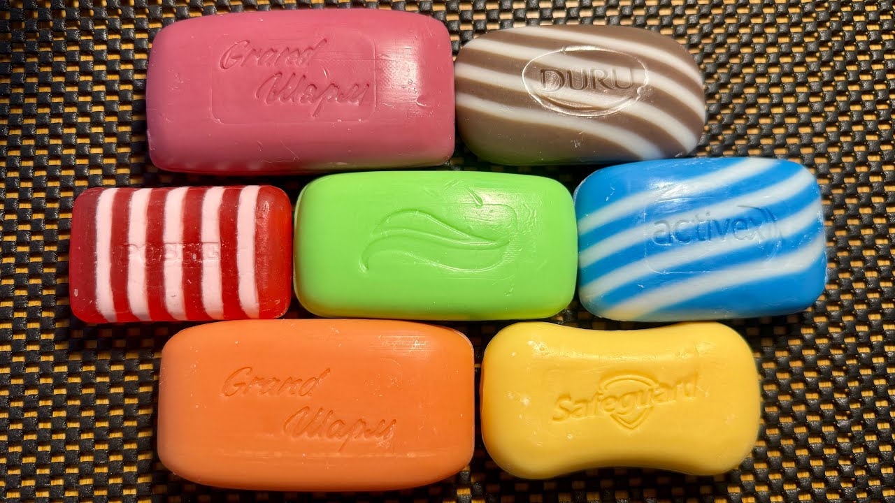 АСМР ⭐️ Знищила МИЛО 🧼 ASMR Scratching Tapping Cutting Scraping SOAP 🫧 NO TALKING 塗鴉肥皂